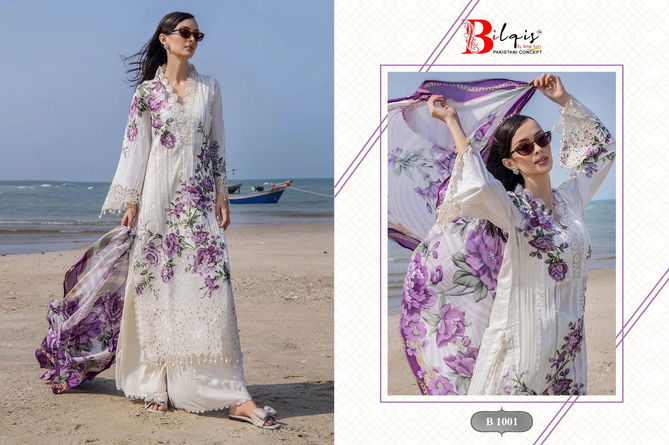 Ocean By Bilqis Cotton Embroidery Pakistani Salwar Suits Wholesale Shop In Surat
